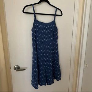 Gap Blue Print Dress